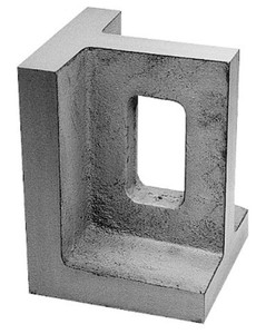 Precise 8" x 10" x 12" Precision Ground Universal Right Angle Plate - 3402-0110