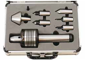 Precise High Speed 3500 RPM Medium Duty CNC Interchangeable Live Center Set - 202-542