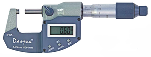 Dasqua 0-1"/0-25mm IP65 Electronic Micrometer - 4209-0012