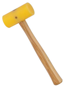 Garland Gar-Dur Plastic Mallet, 1-1/2" Face dia., 6 oz. - 60-094-0