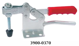 Precise Horizontal Toggle Clamp, Flanged Base Regular U-Bar - 3900-0370
