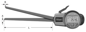 Dyer 652 Series Electronic "Longer Reach" Direct Reading O-Ring/Groove Gage, 2.75-4.72"/70-120mm - 652-108