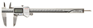 Mitutoyo Absolute Coolant Proof Electronic Caliper, 0-8" w/ Carbide-tipped jaws for OD measurement - 500-732-20