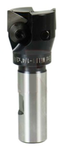 Precise 3/4" Shank, 1-1/4" Carbide Indexable End Mill - 404-904