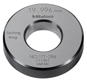 Mitutoyo Metric Steel Setting Ring, 20mm - 177-286