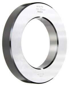 Mitutoyo Metric Steel Setting Ring, 100mm - 177-296
