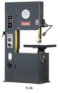 Dake 26" Throat Industrial Bandsaw No. V-26 - 987031-2