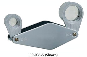SPI Two In One Metal Magnifier 20X, 10X - 50-036-3
