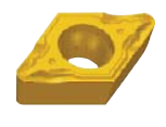Precise DCMT/HM Coated 55º Diamond Positive Rake Carbide Insert - 6004-0033