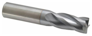 Accupro 4-Flute High Performance TiCN Coated Fine Tooth Roughing End Mill, 3/4" Size, 1-5/8" LOC, 4" OAL - 37-255-7