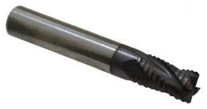 Accupro 4-Flute High Performance AlTiN Coated Fine Tooth Roughing End Mill, 5/16" Size, 7/16" LOC, 2" OAL - 37-261-5