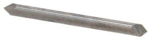 Accupro Double End 2-Flute Solid Carbide 90° End Chamfer Mill, 1/8" Size, 1-1/2" OAL - 37-304-3