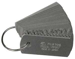 Fuji Tool Gear Tooth Gage MP-S20, 13 Leaves Fuji Tool Gear Tooth Gage MP-S20, 13 Leaves