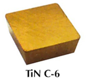 Precise SPU-633 TiN Coated C-6 Carbide Insert (Pack of 10) - 6022-2633