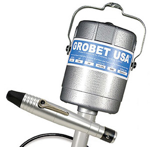 Grobet Flexible Shaft Motor w/ 3/32" Quick Change Handpiece, S300, 1/8HP - 34.625CE