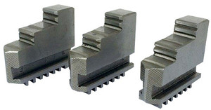 Precise 3 Piece 6" Steel Hard External Jaw Set - 3900-4736