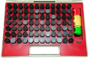 Precise .917-1.000" Minus Black Oxide Steel Pin Gage Set - 303-515M7A