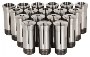 Lyndex 5C Round Collet Set, 18 Piece, 1/16 to 1-1/8" Capacity 510-018 - 991-175-3