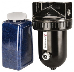 PRO-SOURCE In-line Desiccant Dryer 8022822699JP, 1 Quart Tank, 15 CFM at 100 psi Inlet - 993-045-2 PRO-SOURCE In-line Desiccant Dryer 8022822699JP, 1 Quart Tank, 15 CFM at 100 psi Inlet - 993-045-2