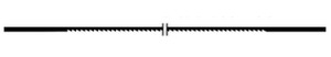 Proxxon Standard-Toothed Blades, No. 5: 17 TPI - 28-117