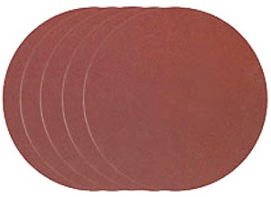 Proxxon Self-Adhesive Corundum Sanding Discs, 80 Grit - 28-970