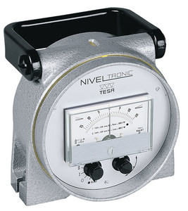 Tesa NIVELTRONIC Electronic Level w/ Analog Display & Integrated Galvanometer, Horizontal Base - 03130063