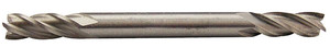 Precise 4 Flute Double End Miniature Ball End Mill, 5/64” Dia. - 5831-0020