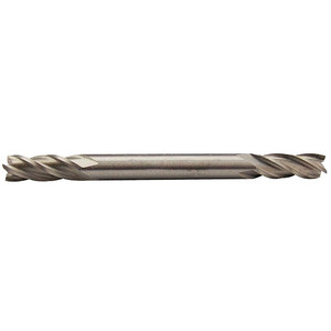 Precise 4 Flute Double End Miniature Ball End Mill, 7/64” Dia. - 5831-0024