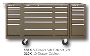 Kennedy 310X 39" 10-Drawer Roller Cabinet Combinations