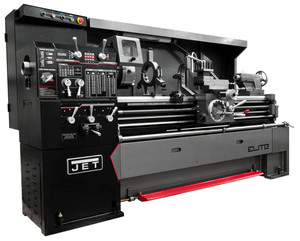 JET Elite Geared Head Lathe EGH-1740, 17" x 40" with ACU-RITE 203 DRO & Collet Closer - 892505
