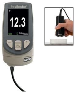DeFelsko PosiTector 6000 Coating Thickness Gage, Advanced Body with FJS Probe - FJS3-E