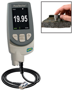 DeFelsko PosiTector UTG Ultrasonic Thickness Gage, Standard Body with Low Frequency Probe - UTGCLF1