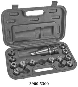 Precise 14 Piece ER-32 NMTB #30 Spring Collet Chuck Set - 3900-5300 Precise 14 Piece ER-32 NMTB #30 Spring Collet Chuck Set - 3900-5300