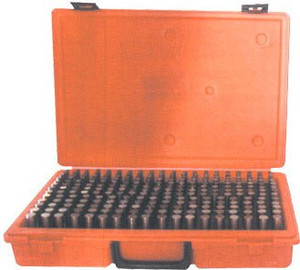 Precise Steel Pin Gage Set, 125 pc. Minus Tolerance, 0.626" - 0.750" - HDT-411