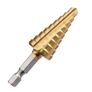Champion Impact Ready (Hex Shank) Step Drill (1/4-1 1/8) - MSD-HEX-13