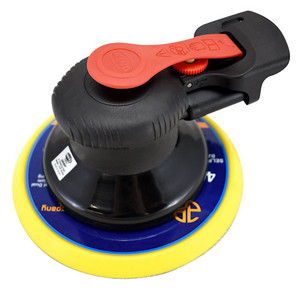 Astro Pneumatic ONYX 6" Finishing Palm Sander w/ 6" PU PSA Backing Pad, 3/16" Stroke - 322P