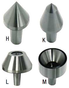 GS Tooling Individual Inserts for Interchangeable Points Live Centers