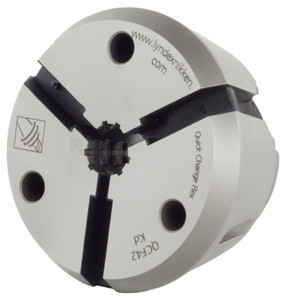 Lyndex-Nikken Series 42 Serrated Quick Change Flex Collet, 13/16" - QCFC42-052-SER