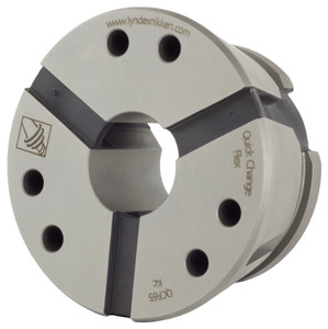 Lyndex-Nikken Series 65 Smooth Quick Change Flex Collet, 1-1/32" - QCFC65-066-SMO