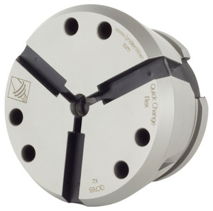 Lyndex-Nikken Series 65 Serrated Quick Change Flex Collet, 1/4" - QCFC65-016-SER