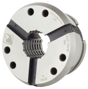 Lyndex-Nikken Series 65 Serrated Quick Change Flex Collet, 1-15/32" - QCFC65-094-SER