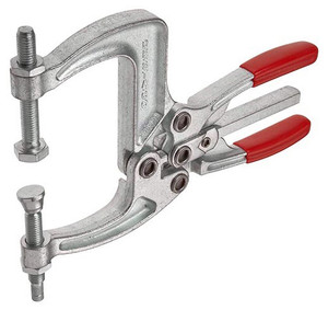 Destaco Squeeze Action Clamp, 2-9/16" Throat Depth - 484-1