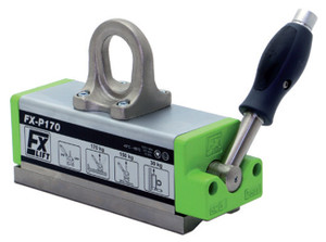 Industrial Magnetics FXP Permanent Rare-Earth Lifting Magnet for Thin Sheets and Pipe, 725 lbs./330 kg. Load Limit - FXP0725