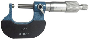 Precise 0-1" Ball Anvil & Ball Spindle Micrometer - 39001L