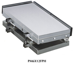 Hermann Schmidt Fine Pole Magnetic Sine Plate 6” x 12” - PM6X12FPH