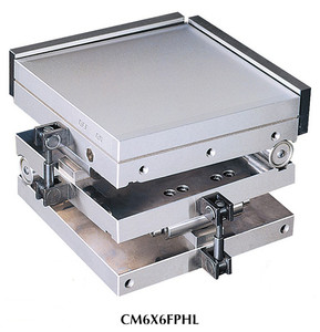 Hermann Schmidt Fine Pole Magnetic Sine Plate Left Hand 6” x 6” - CM6X6FPHL