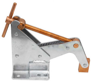 Kant Twist Quick Acting Clamp, Standard Copper Plated Jaws, 3" Jaw Opening - K030TQ