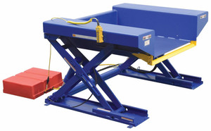 Vestil Ground Lift & Tilt Table, 2000 lb. Capacity, 52" x 52-3/4" - EHLTGT-5252-2-36