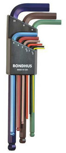 Bondhus Ball End L-Wrench ColorGuard Finish - 69499
