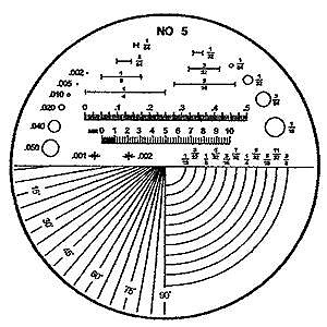 Flexbar Reticle#5 (10x Comparator) - 12259-5